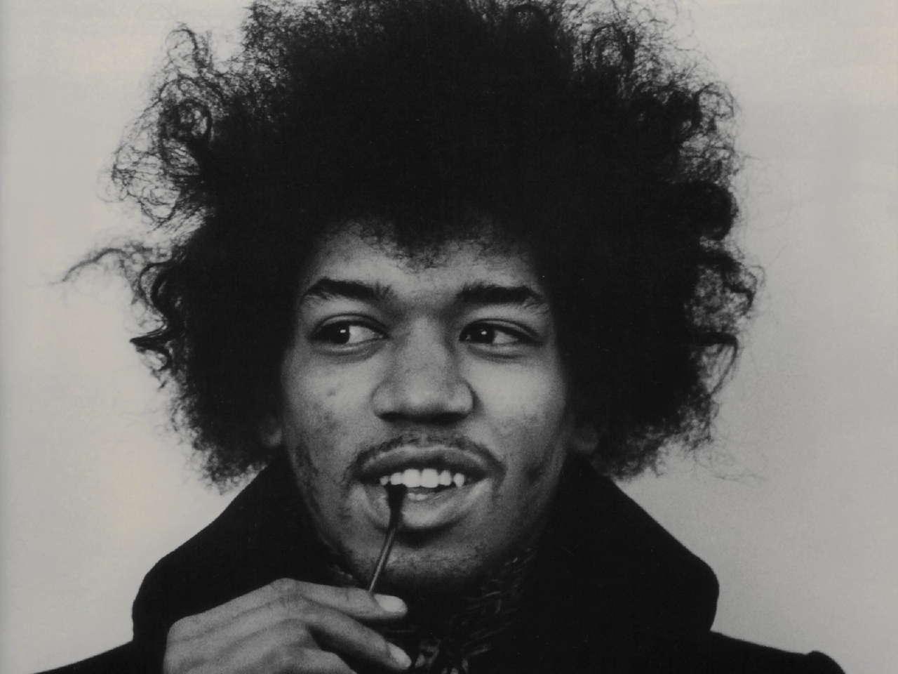 Jimi Hendrix, um dos meus ídolos negros.